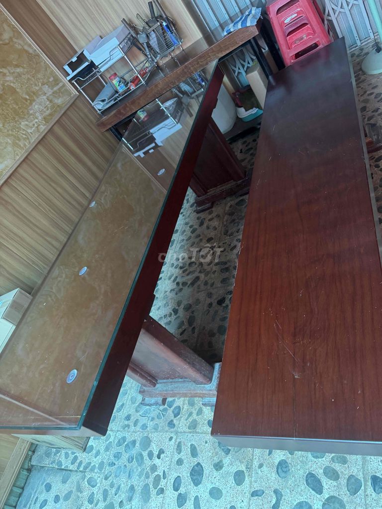 Bộ bàn ghế gỗ Cxe nguyên khối. Mua bán Bàn ghế tại Thành phố Pleiku Gia Lai được đăng bởi Phạm Trùng Dương hình 1