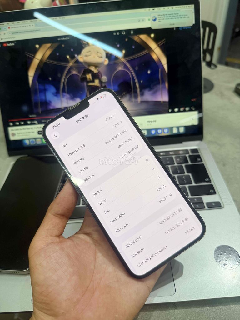 Apple iPhone 13 Pro Max 128GB Xanh lá. Mua bán Điện thoại tại Quận Ngũ Hành Sơn Đà Nẵng được đăng bởi Nghĩa  hình 1