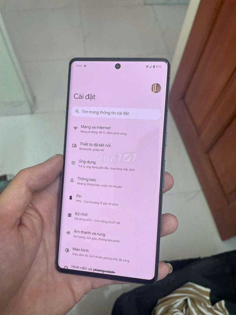 Google Pixel 7 Pro Đen Đã sử dụng. Mua bán Điện thoại tại Quận Nam Từ Liêm Hà Nội được đăng bởi Tuyền Nguyễn hình 1