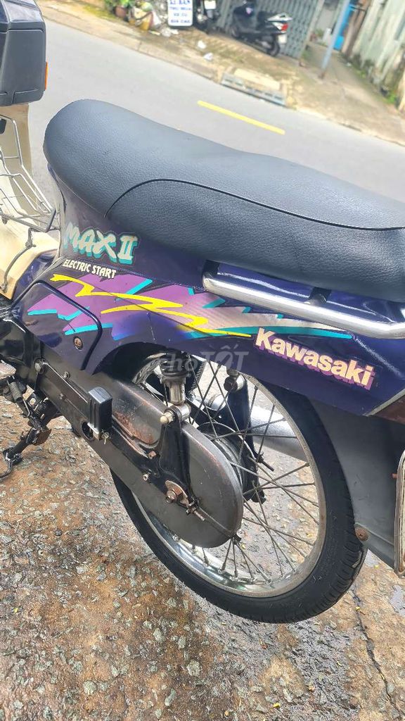 Kawasaki Max II Сине-фиолетовый, белый
