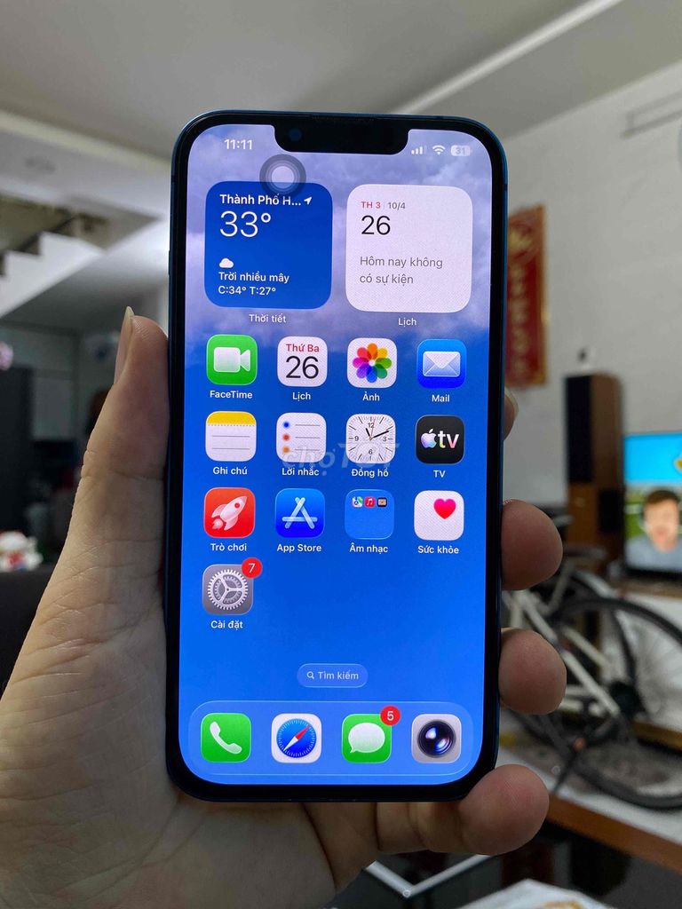 iPhone 13 128G, sạch icl, face tốt, full chức năng. Mua bán Điện thoại tại Quận Tân Bình Tp Hồ Chí Minh được đăng bởi ANH ĐỨC Store hình 1