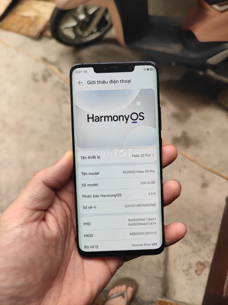 Huawei Mate 20 Pro 6/128GB_Zin 100%_Đẹp_Pin trâu. Mua bán Điện thoại tại Quận Hà Đông Hà Nội được đăng bởi Nguyễn minh tuấn hình 1