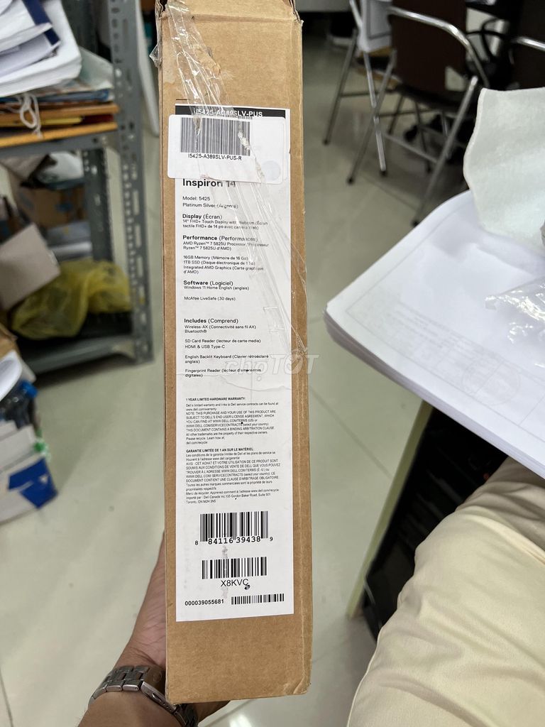 Dell Inspiron 5425 Ryzen 7 14 inch 16GB/1TB. Mua bán Laptop tại Thành phố Long Xuyên An Giang được đăng bởi JACK hình 1
