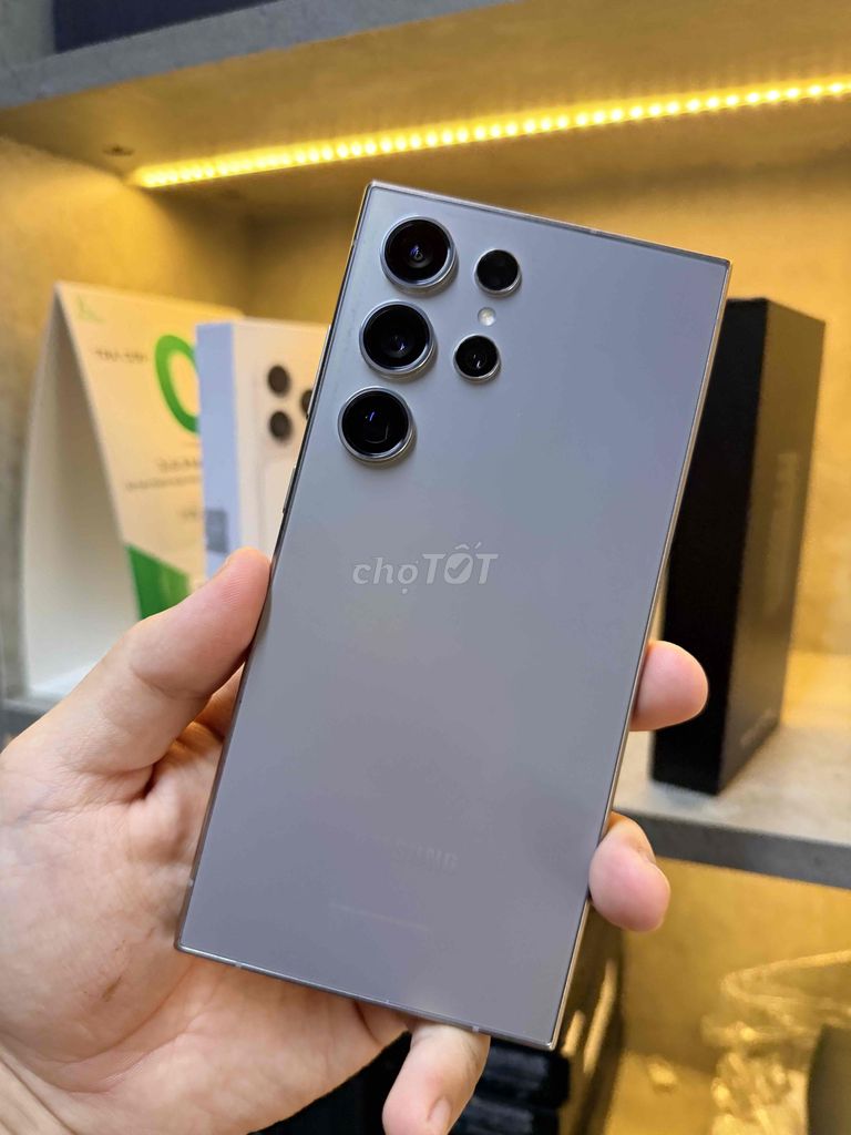 Samsung S24 Ultra 256GB Xám Likenew 99%. Mua bán Điện thoại tại Quận Bình Thạnh Tp Hồ Chí Minh được đăng bởi Đạt Mobi hình 1