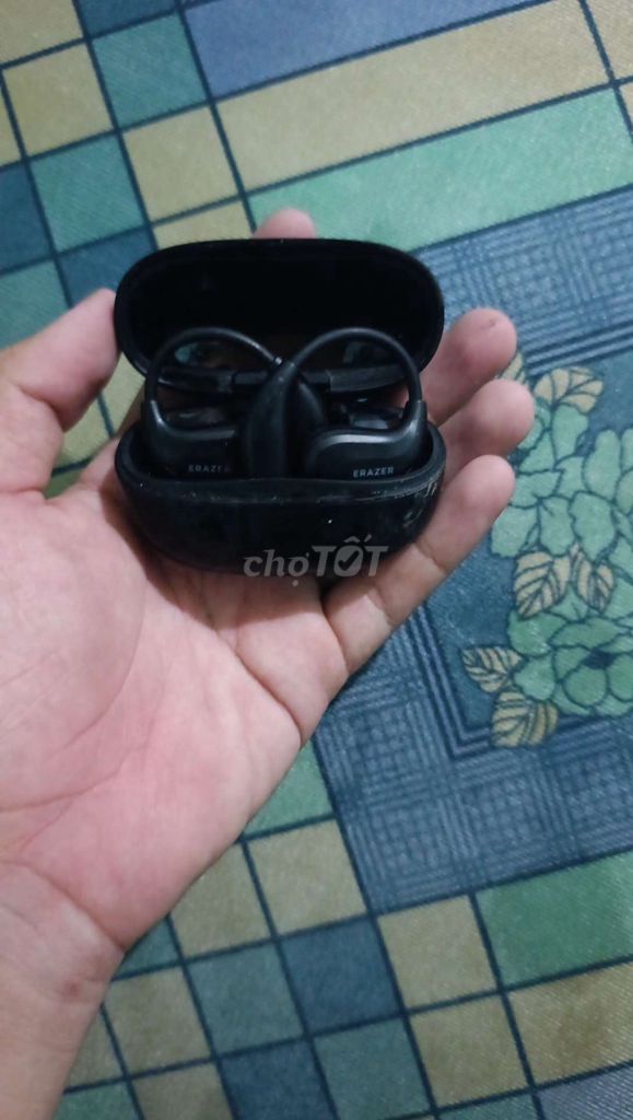 Tai nghe Erazer Đen+ sạc dự phòng. Mua bán Tivi, Âm thanh tại Quận Gò Vấp Tp Hồ Chí Minh được đăng bởi gg hình 1