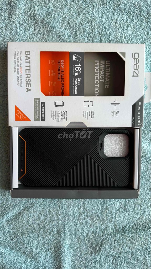 Ốp lưng Gear4 Battersea iPhone 12 Pro Max Đen. Mua bán Phụ kiện (Màn hình, Chuột...) tại Quận Phú Nhuận Tp Hồ Chí Minh được đăng bởi Hùng hình 1