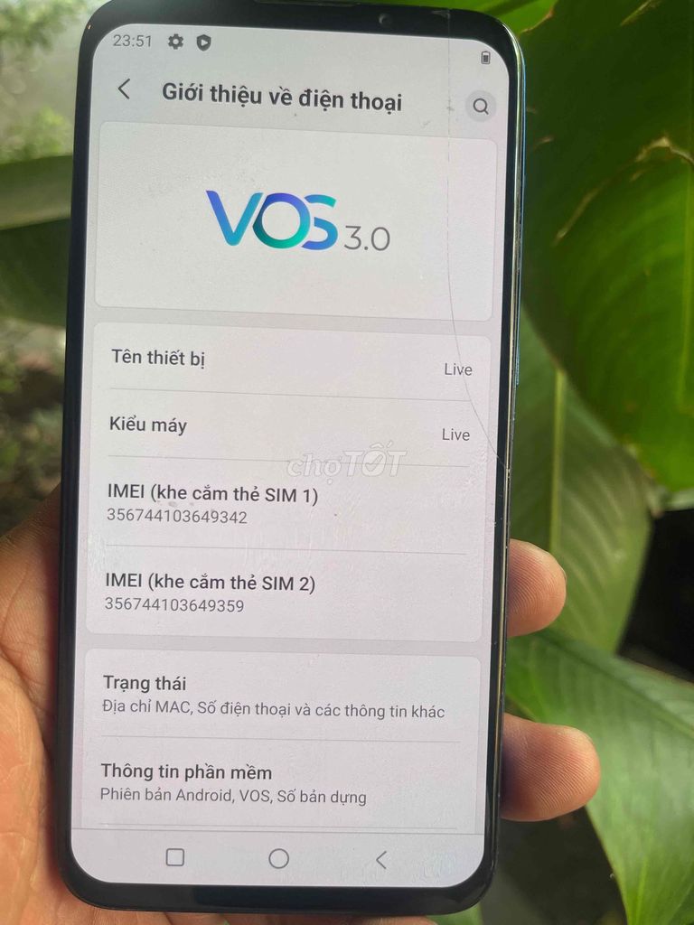 Vsmart V620A 64GB Xanh tím. Mua bán Điện thoại tại Quận 8 Tp Hồ Chí Minh được đăng bởi Lâm Khang hình 1