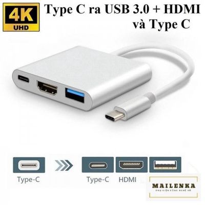 Cáp Chuyển Type-C Ra (USB 3.0, HDMI, Type-C)