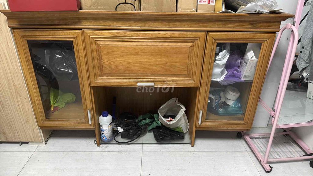 Tủ gỗ treo tường. Mua bán Tủ, kệ gia đình tại Thành phố Thủ Đức Tp Hồ Chí Minh được đăng bởi Minh Thư  hình 1