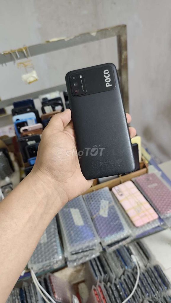 Xiaomi POCO M3, ram 5gb, 64gb, pin 6000. Mua bán Điện thoại tại Quận Gò Vấp Tp Hồ Chí Minh được đăng bởi A LONG   nhận thanh toán THẺ TÍN DỤNG hình 1