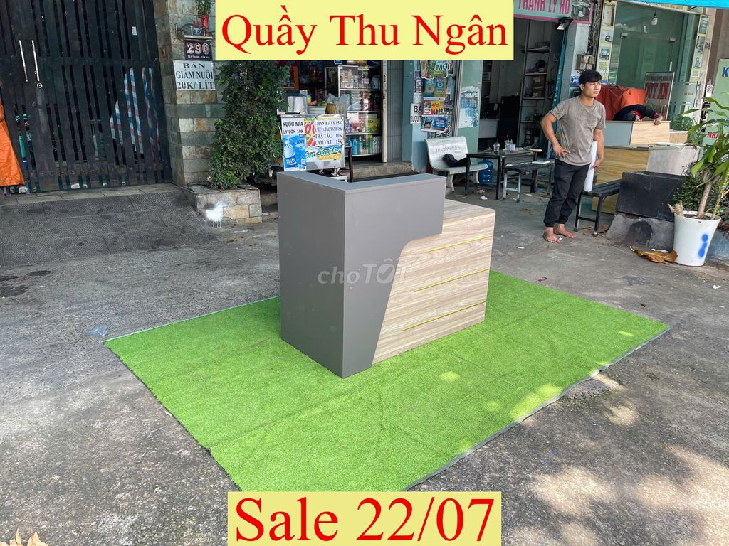 Quầy lễ tân_Quầy lễ tân_Quầy lễ tân_Quầy lễ tân_20. Mua bán Nội thất, đồ gia dụng khác tại Quận 5 Tp Hồ Chí Minh được đăng bởi Bàn Ghế Văn Phòng 286 hình 1