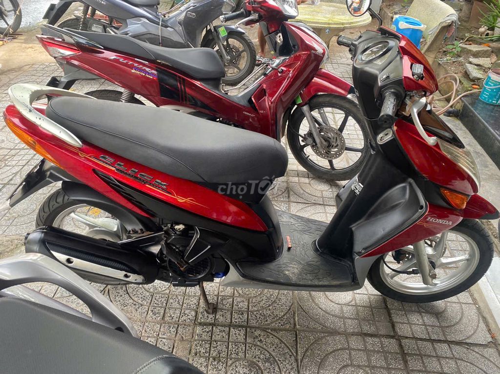 Honda Click 110 Đỏ Êm ái. Mua bán Xe máy tại Thị xã La Gi Bình Thuận được đăng bởi Thanhnam hình 3
