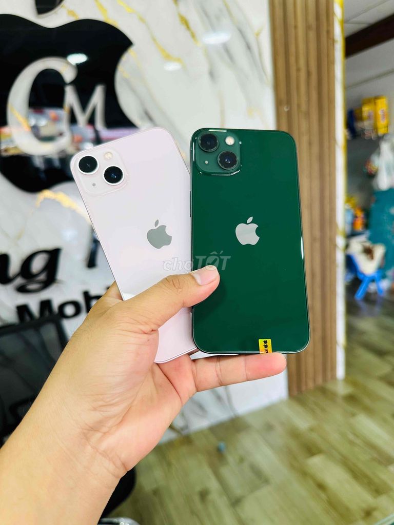 Apple iPhone 13 128GB Xanh lá, Hồng Đã qua sử dụng. Mua bán Điện thoại tại Thành phố Tây Ninh Tây Ninh được đăng bởi Công Minh Mobile hình 1