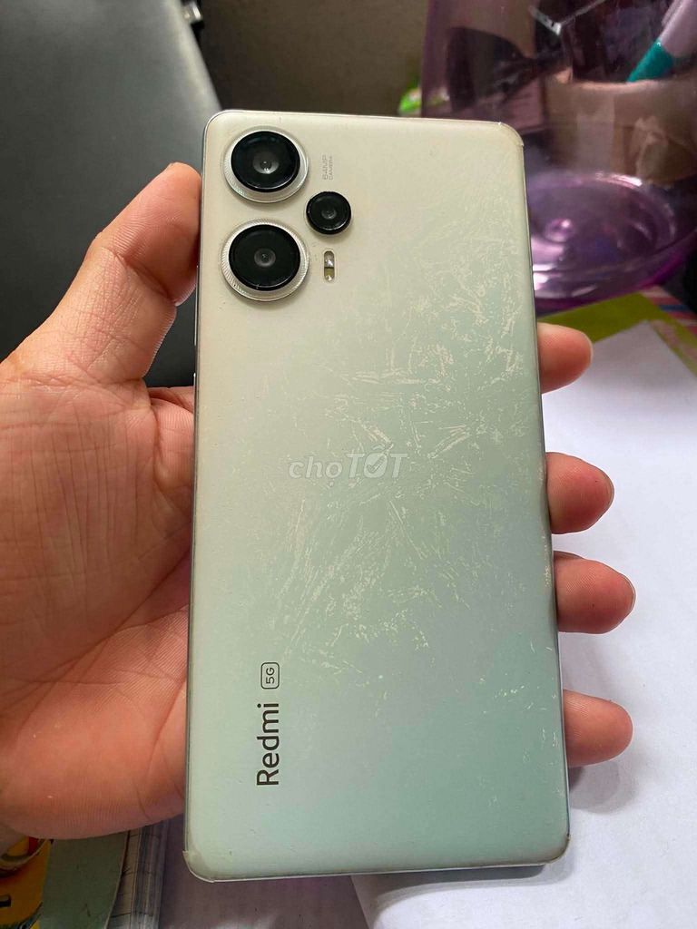 Xiaomi Redmi Note 12 Turbo 256GB Trắng. Mua bán Điện thoại tại Quận Liên Chiểu Đà Nẵng được đăng bởi Mi Xuung hình 1