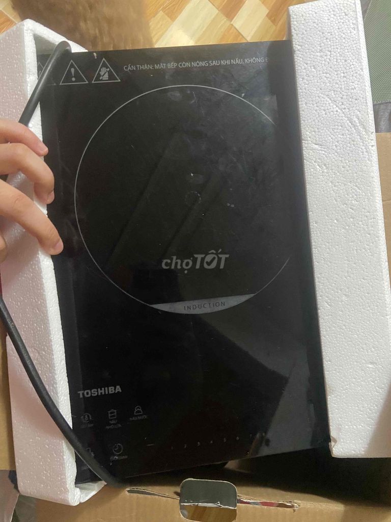 Bếp từ Toshiba Đen. Mua bán Bếp, lò, đồ điện nhà bếp tại Huyện Bình Chánh Tp Hồ Chí Minh được đăng bởi Nguyễn thị hình 1