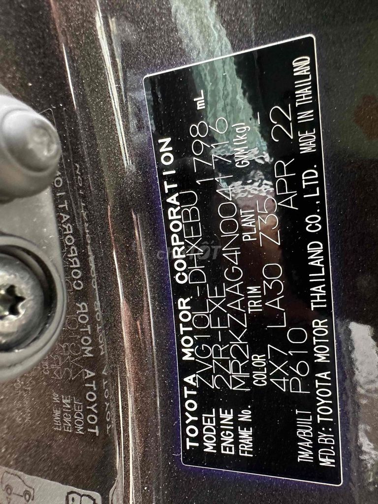 Toyota Corolla Cross 2022 Hybrid 24500 km. Mua bán Ô tô tại Quận Bình Thạnh Tp Hồ Chí Minh được đăng bởi phuongneo hình 19