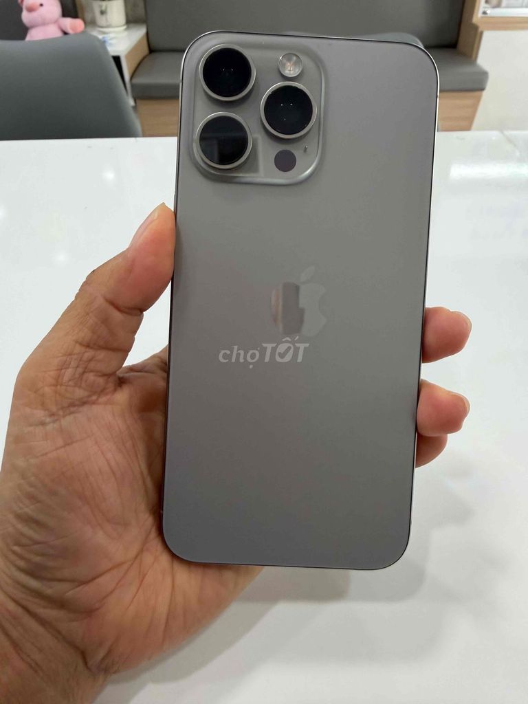 Apple iPhone 15 Pro Max 512GB Xám. Mua bán Điện thoại tại Huyện Long Hồ Vĩnh Long được đăng bởi Hồ Lâm Mobile  hình 1