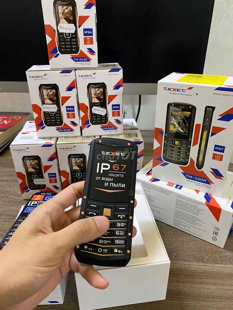 Điện thoại Texet 520R xách Nga new full box. Mua bán Điện thoại tại Thành phố Biên Hòa Đồng Nai được đăng bởi Vũ Trịnh hình 1