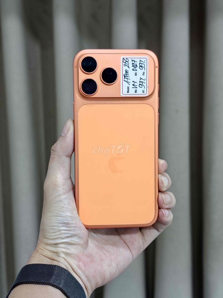 iPhone 17 Pro Max 256GB Cosmic VN P99% bh 01/2027. Mua bán Điện thoại tại Quận Đống Đa Hà Nội được đăng bởi Quý Hoàng hình 1
