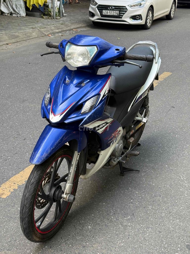 Suzuki Axelo Côn tay - Axelo Côn tay Xanh Gp bs43. Mua bán Xe máy tại Quận Hải Châu Đà Nẵng được đăng bởi Lê vy  hình 2