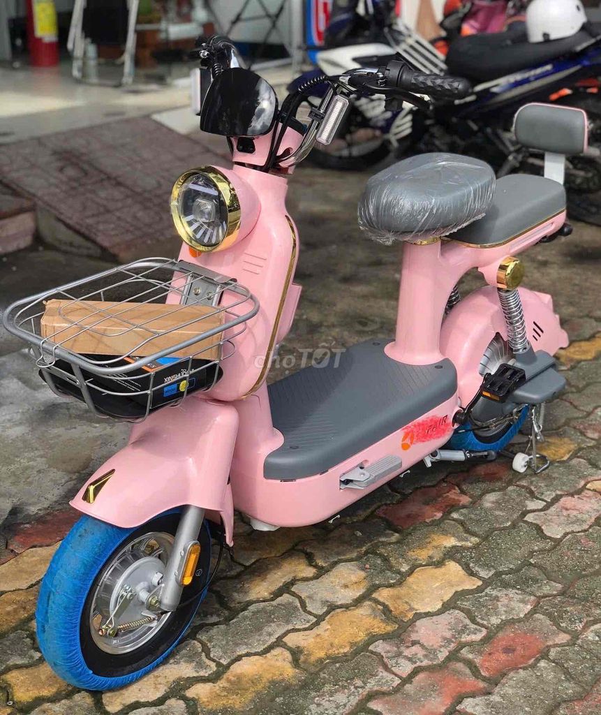 Xe đạp điện. Mua bán Xe điện tại Huyện Bình Chánh Tp Hồ Chí Minh được đăng bởi Lê Hiếu Điện Máy Trả Góp hình 3