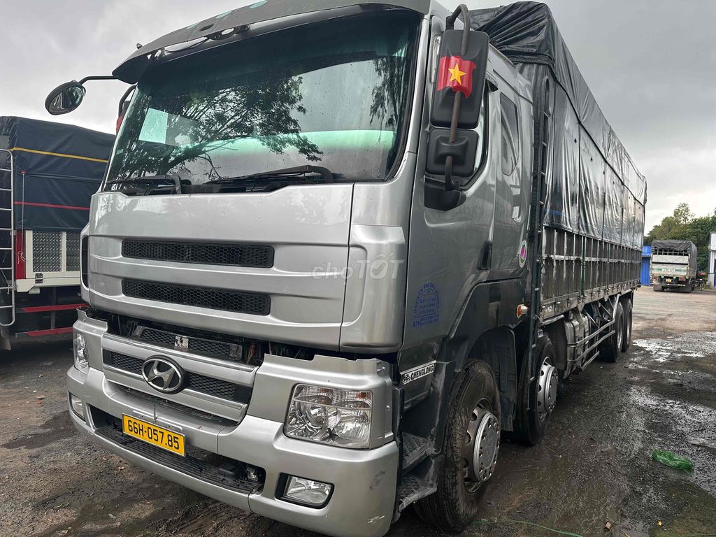 cần ban Chenglong 2015 4 chân cao 4m dài 9m5. Mua bán Xe tải, xe ben tại Thành phố Vĩnh Long Vĩnh Long được đăng bởi trần dũng  hình 2