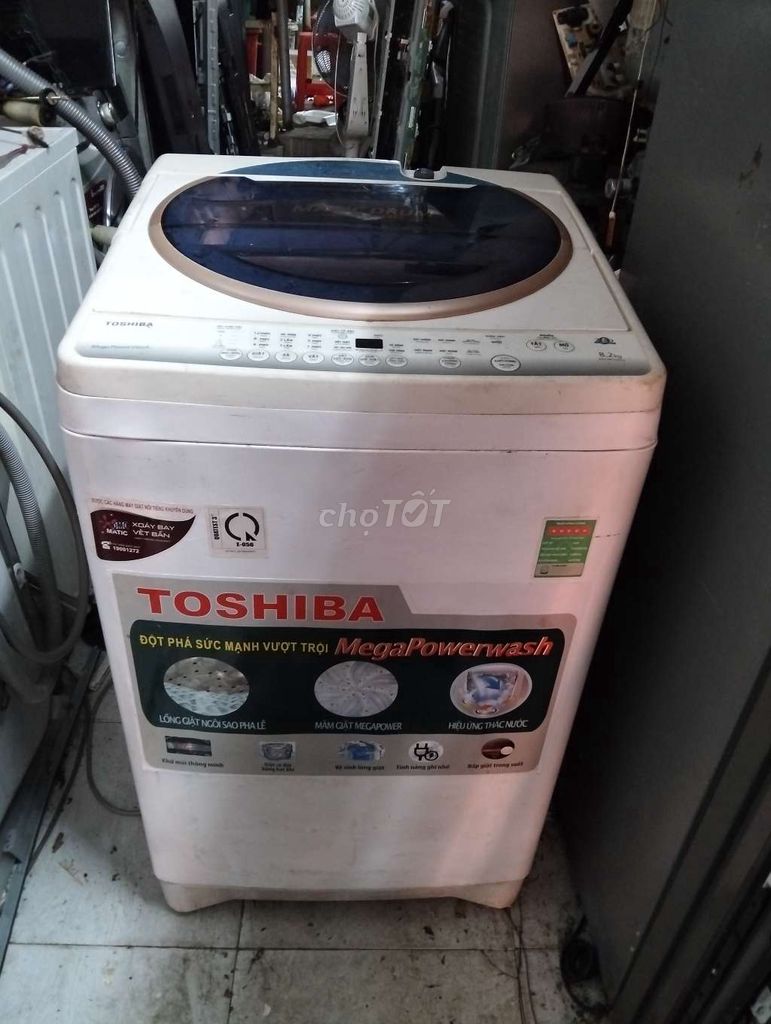 Máy giặt Toshiba 8.2kg Trắng. Mua bán Máy giặt tại Thành phố Vũng Tàu Bà Rịa - Vũng Tàu được đăng bởi Minh Hà hình 1
