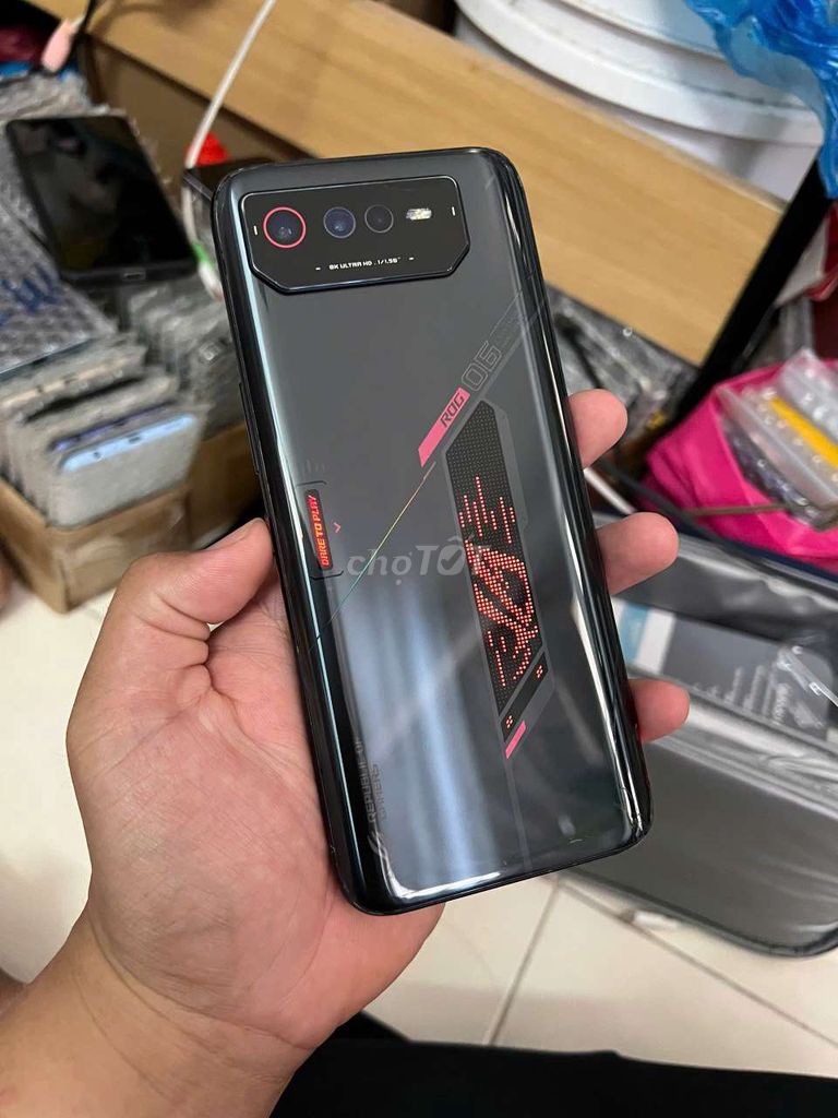 ROG Phone 6 256GB Đen. Mua bán Điện thoại tại Quận Gò Vấp Tp Hồ Chí Minh được đăng bởi Gia Khởi hình 1