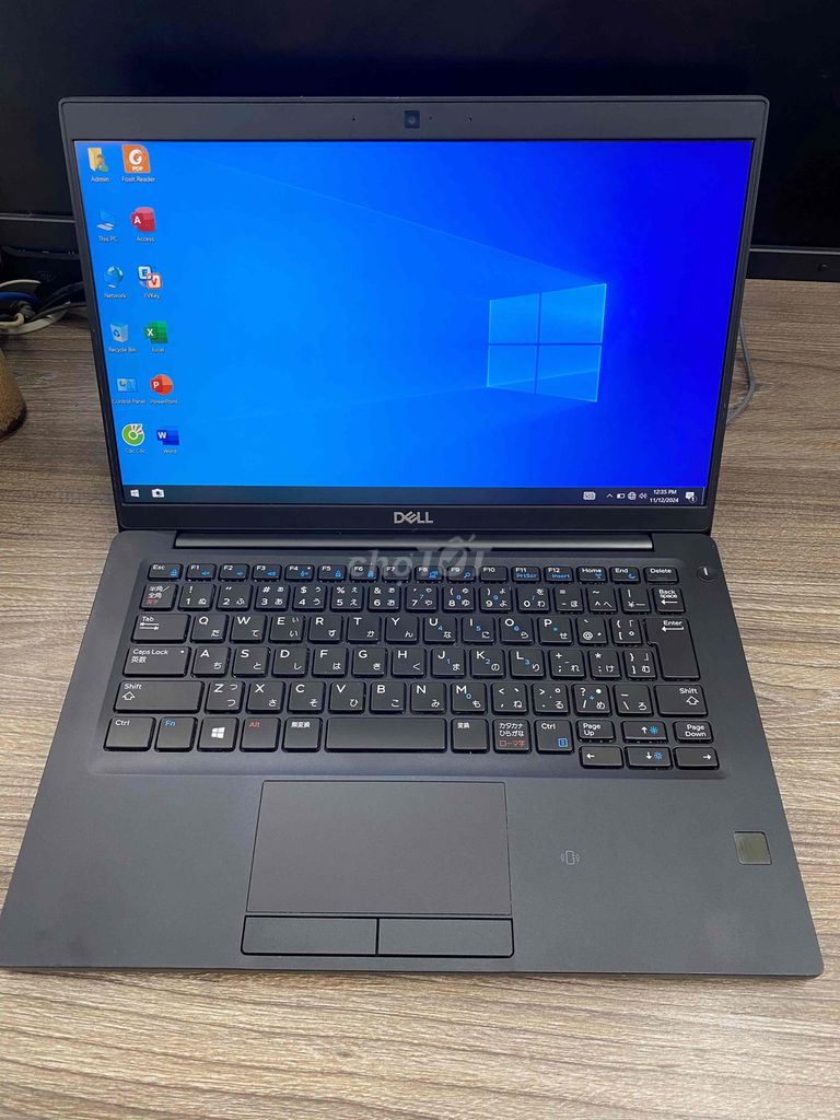 Laptop Nhật Dell 7390 i5 gen8 ram 8gb ssd 256 FHD