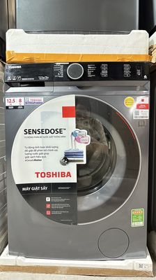 Máy giặt sấy Toshiba giặt 12.5/8 kg TWD-BM135GF4V