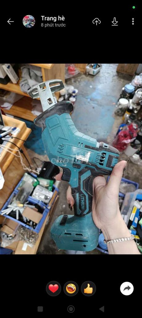 Máy cưa lọng Xanh ngọc. Mua bán Đồ chuyên dụng, Giống nuôi trồng tại Quận Ninh Kiều Cần Thơ được đăng bởi LÂM QUỐC TRUNG hình 1