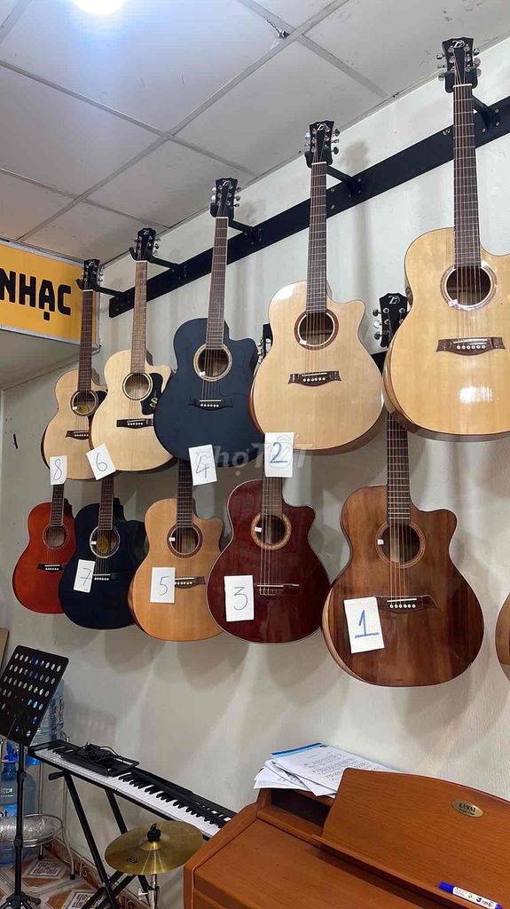 Thanh lý 8 cây Đàn guitar mới, lỗi, có nứt. Mua bán Nhạc cụ tại Quận Bình Tân Tp Hồ Chí Minh được đăng bởi Nguyễn Tâm hình 1