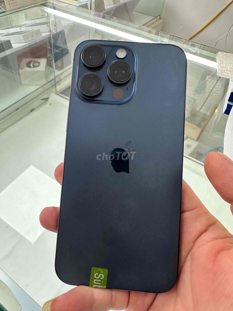 Apple iPhone 15 Pro Max 256GB Xanh. Mua bán Điện thoại tại Huyện Vĩnh Tường Vĩnh Phúc được đăng bởi Đức Mạnh hình 1