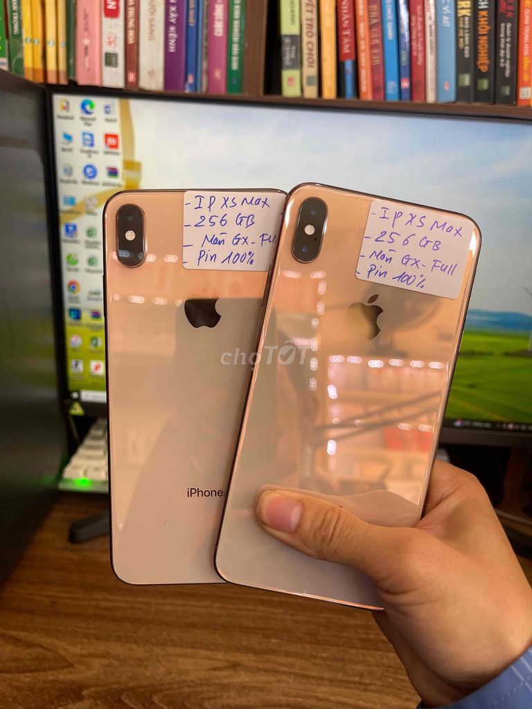 XS Max 256GB Gold, 2 Sim vật lý  Full đẹp 99%. Mua bán Điện thoại tại Quận Lê Chân Hải Phòng được đăng bởi Huy Tưởng Mobile hình 1