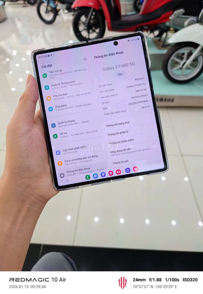 Samsung Galaxy Z Fold2 5G 512GB. Mua bán Điện thoại tại Huyện Củ Chi Tp Hồ Chí Minh được đăng bởi thien hình 1