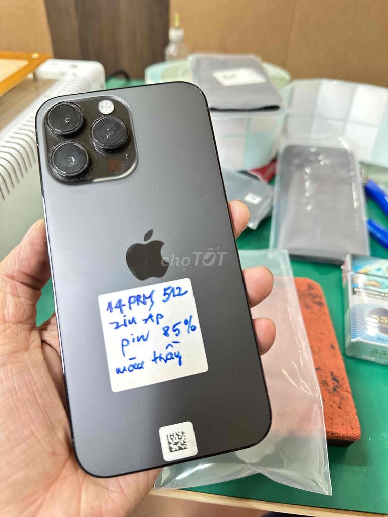 Apple iPhone 14 Pro Max 512GB Đen Mỹ. Mua bán Điện thoại tại Quận Tân Phú Tp Hồ Chí Minh được đăng bởi gia phát hình 1