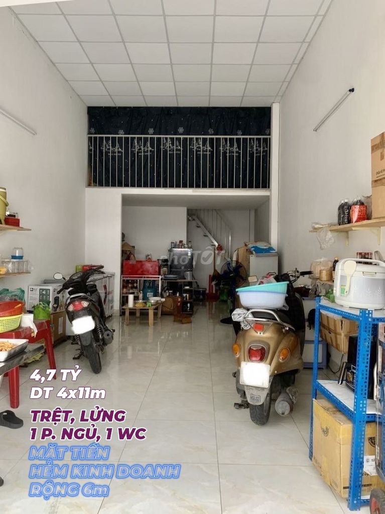 NHÀ 2 TẦNG 4x11m HẺM KINH DOANH 6m Đ. ÂU DƯƠNG LÂN QUẬN 8, GIÁ 4,7 TỶ. Mua bán nhà ở tại Quận 8 Tp Hồ Chí Minh được đăng bởi Hồng Anh hình 1