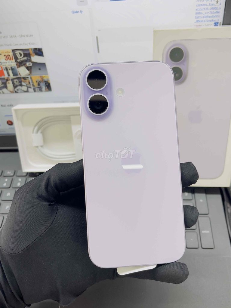 Apple iPhone 17 Thường 256GB. MÁY QUỐC TẾ ĐẸP KENG. Mua bán Điện thoại tại Thành phố Biên Hòa Đồng Nai được đăng bởi DT MOBILE BIÊN HOÀ hình 1