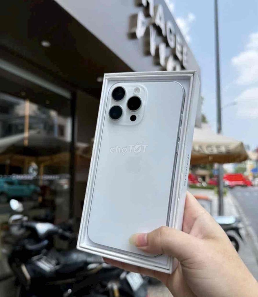 16 Pro Max 512GB Trắng VN/A Pin 90. Mua bán Điện thoại tại Quận 3 Tp Hồ Chí Minh được đăng bởi Nam Á Mobile hình 1