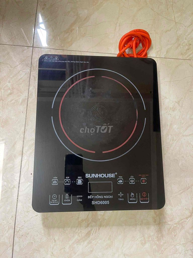 Bếp hồng ngoại Sunhouse SHD6005. Mua bán Bếp, lò, đồ điện nhà bếp tại Quận Phú Nhuận Tp Hồ Chí Minh được đăng bởi Thiên Kim hình 1