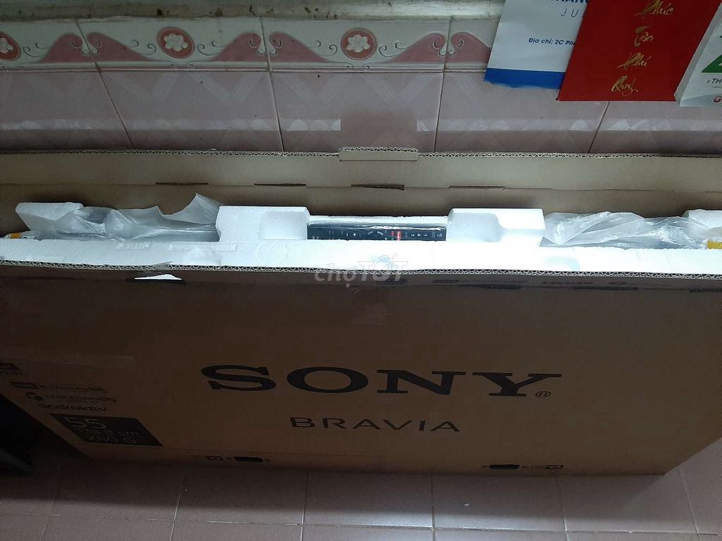 0907889771 - Bán TV Smart SONY 55X8000G 4K full box BH 05_2022