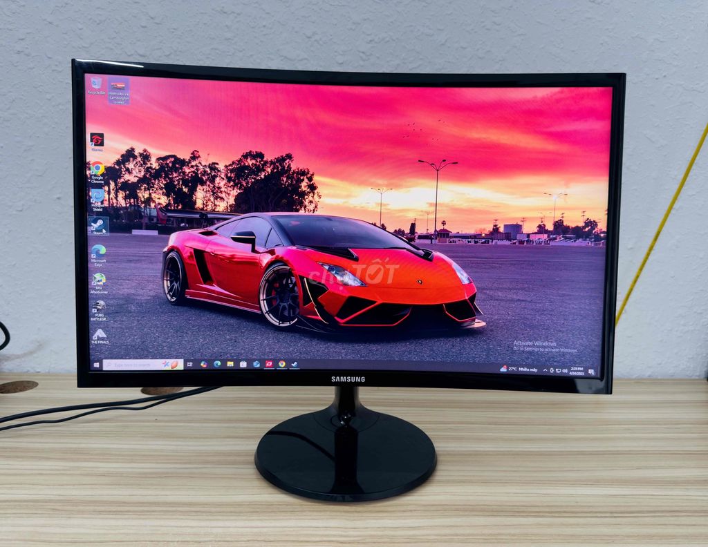 Màn hình cong Samsung LC24F390 Full HD chuẩn đẹp. Mua bán Phụ kiện (Màn hình, Chuột...) tại Quận 12 Tp Hồ Chí Minh được đăng bởi Anh Tuan hình 1