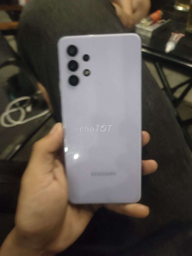 Samsung Galaxy A32 128GB Tím. Mua bán Điện thoại tại Thành phố Thủ Đức Tp Hồ Chí Minh được đăng bởi Gà Con hình 1