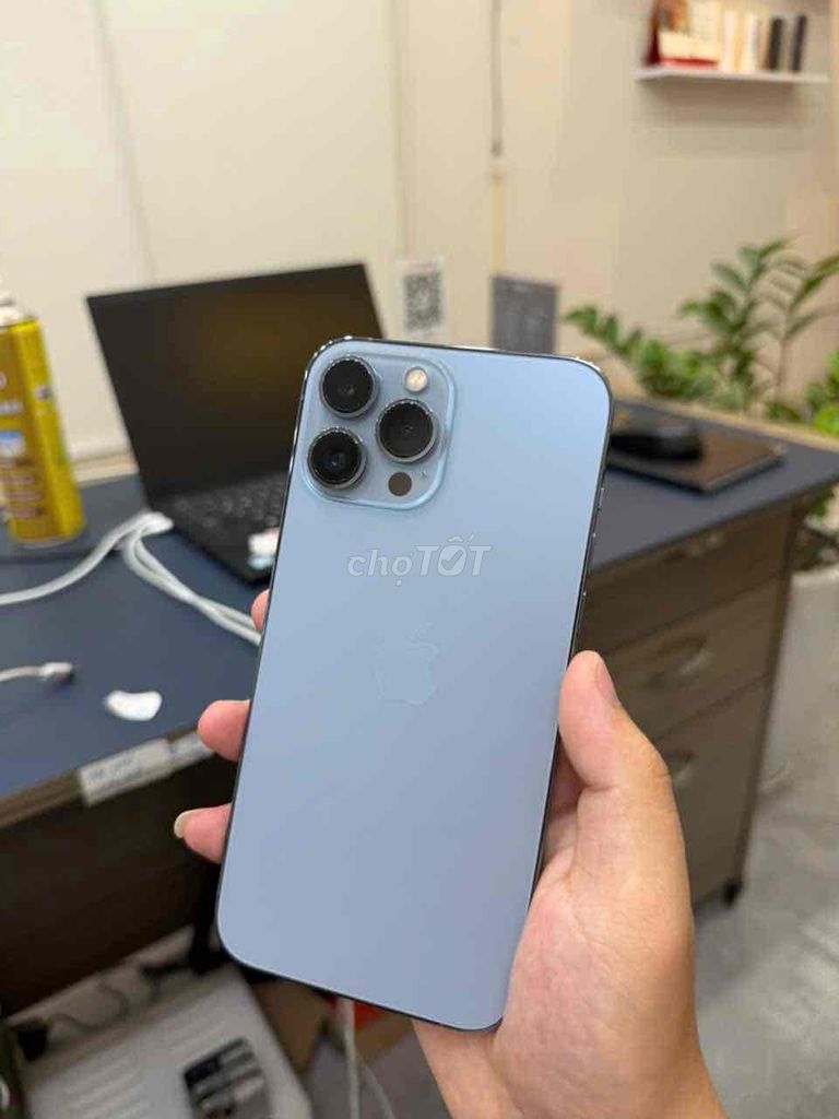 Apple iPhone 13 Pro Max 128GB Xanh. Mua bán Điện thoại tại Quận Long Biên Hà Nội được đăng bởi Phùng Thành hình 1