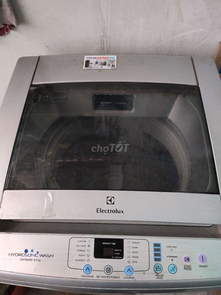 Máy giặt electrolux 8.5kg lồng đứng