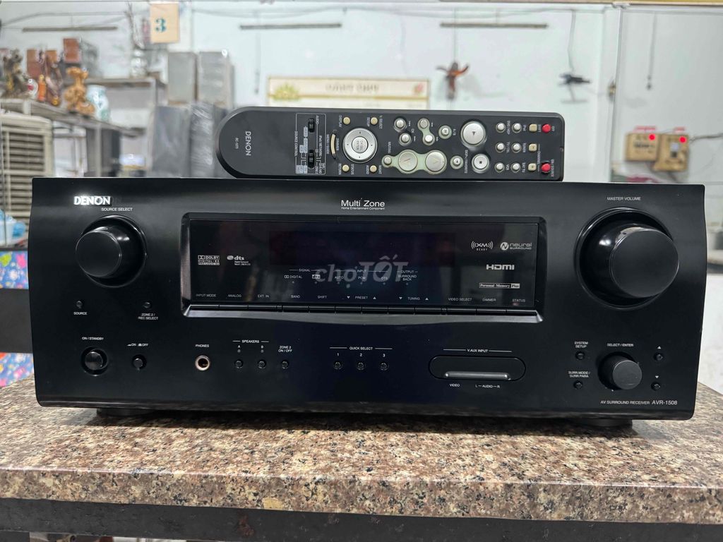 Amply Denon AVR-1508 cs-430w máychạy 14 sò Sanken. Mua bán Tivi, Âm thanh tại Quận 12 Tp Hồ Chí Minh được đăng bởi Hoàng Thao audio hình 1