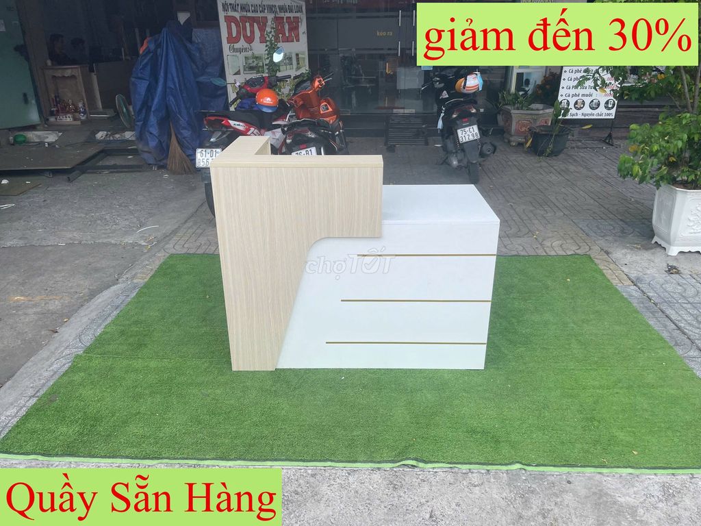 Quầy lễ tân_Quầy thu ngân_Quầy pha chế_Quầy 1m2_3. Mua bán Đồ dùng văn phòng tại Quận 3 Tp Hồ Chí Minh được đăng bởi Nội Thất TP HCM O9O253l225 hình 1