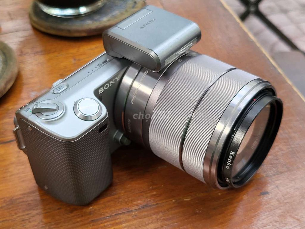 Máy ảnh Sony NEX-5 Bạc. Mua bán Máy ảnh, Máy quay tại Thành phố Mỹ Tho Tiền Giang được đăng bởi Miền Tây hình 1