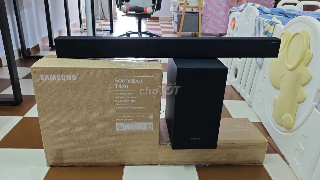 Loa soundbar Samsung T420 Đen. Mua bán Tivi, Âm thanh tại Quận 11 Tp Hồ Chí Minh được đăng bởi Trương Hoàng Thi hình 1