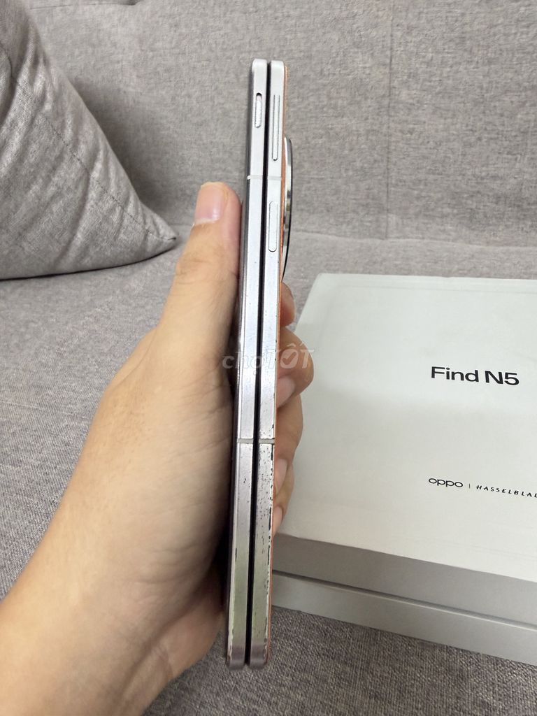 Oppo Find N5 Bạc Đã sử dụng. Mua bán Điện thoại tại Quận Long Biên Hà Nội được đăng bởi Lê cường hình 1